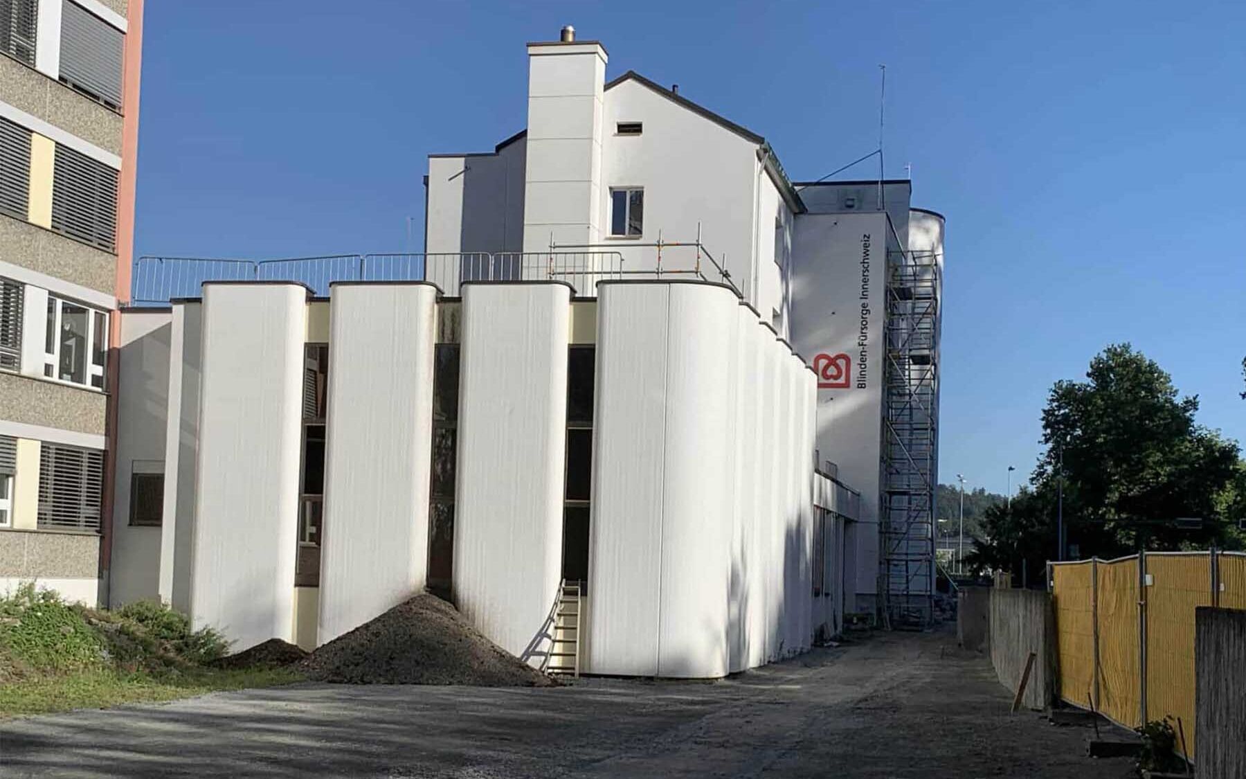10 Die Kapelle aus einer ungewohnten Perspektive