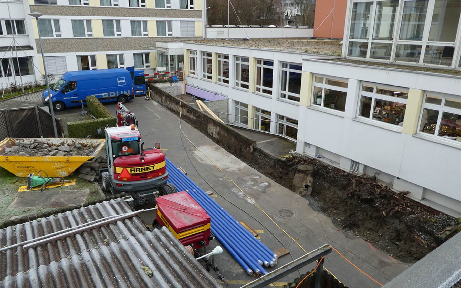 4 Es wird viel gegraben